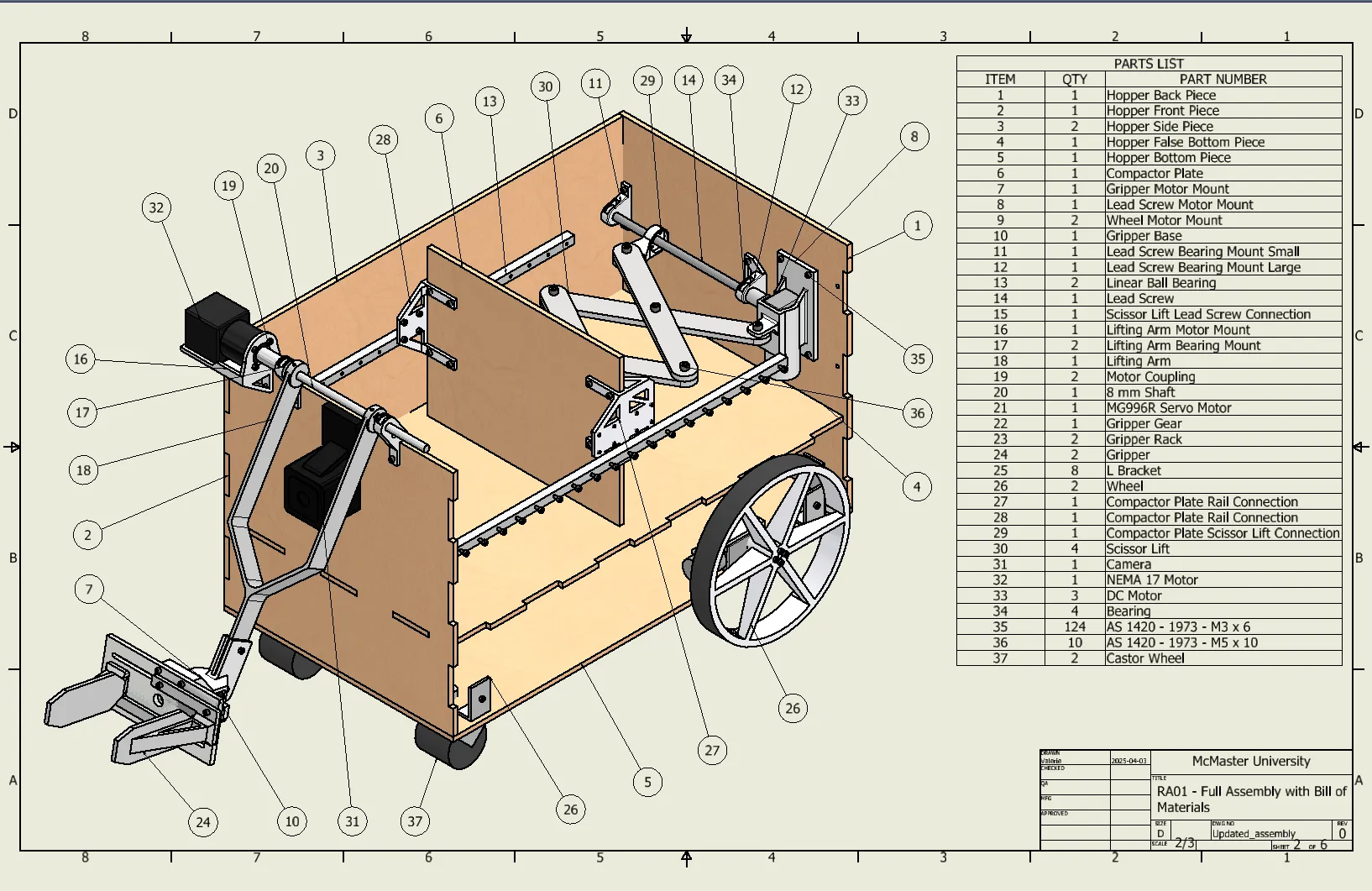 Robot Side View