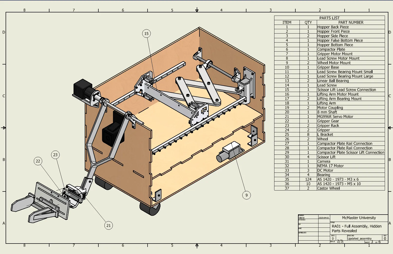 Robot Top View